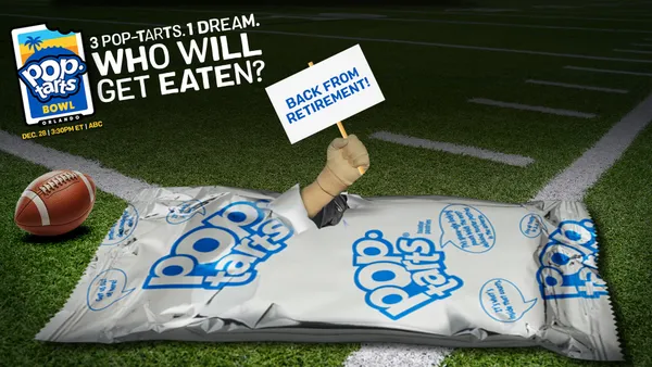 Pop-Tarts Bowl edible mascot