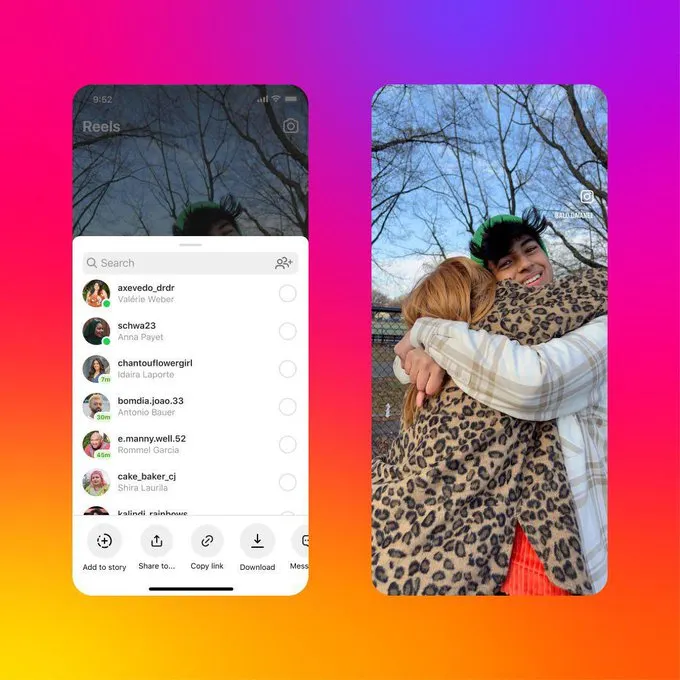 Instagram Reels downloads