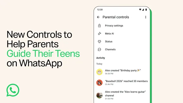 WhatsApp adds new parental controls