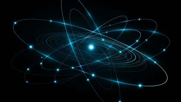 Quantum physics atom