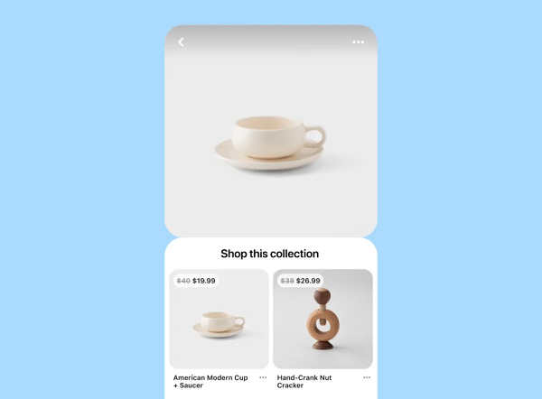 Pinterest Slideshow Collections