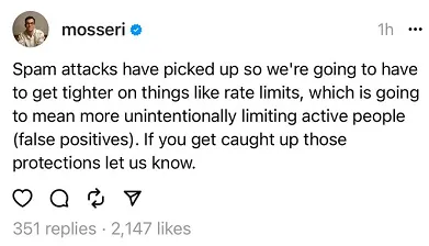 Threads rate limits
