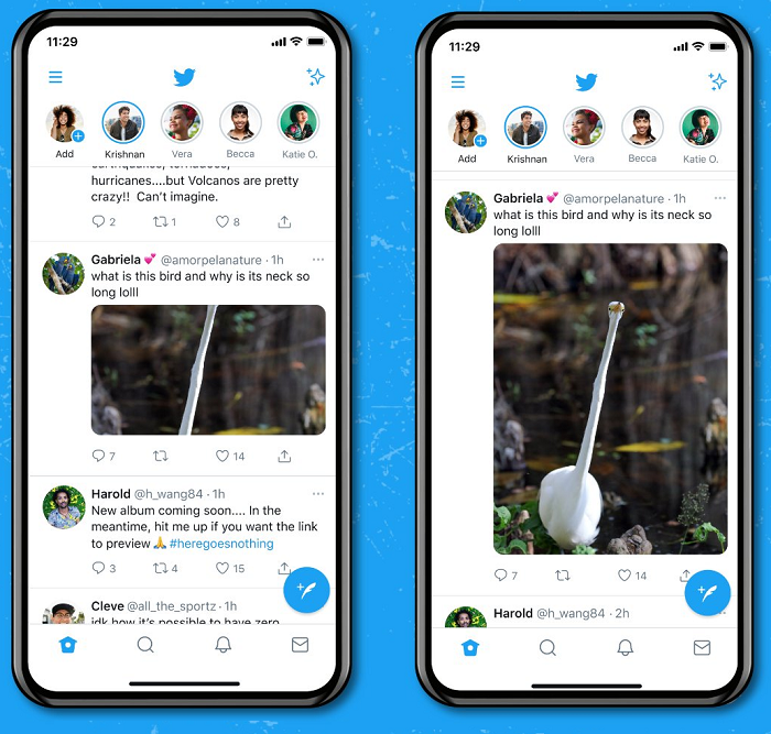 Twitter image update
