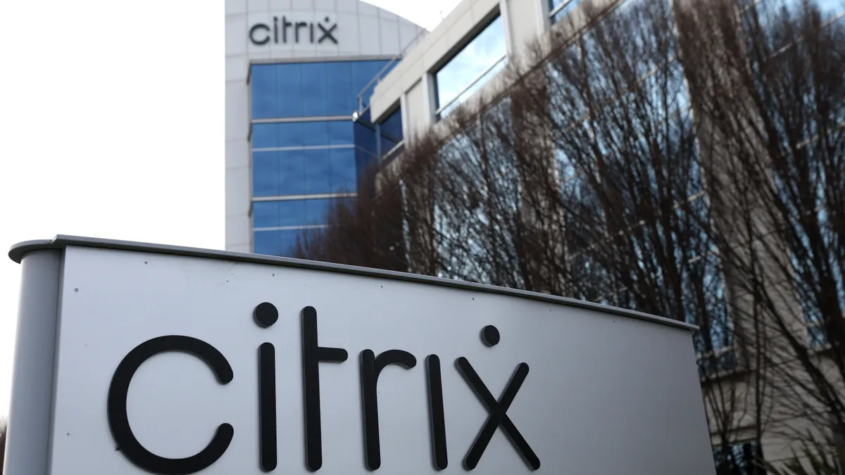 Exterior of Citrix office complex.