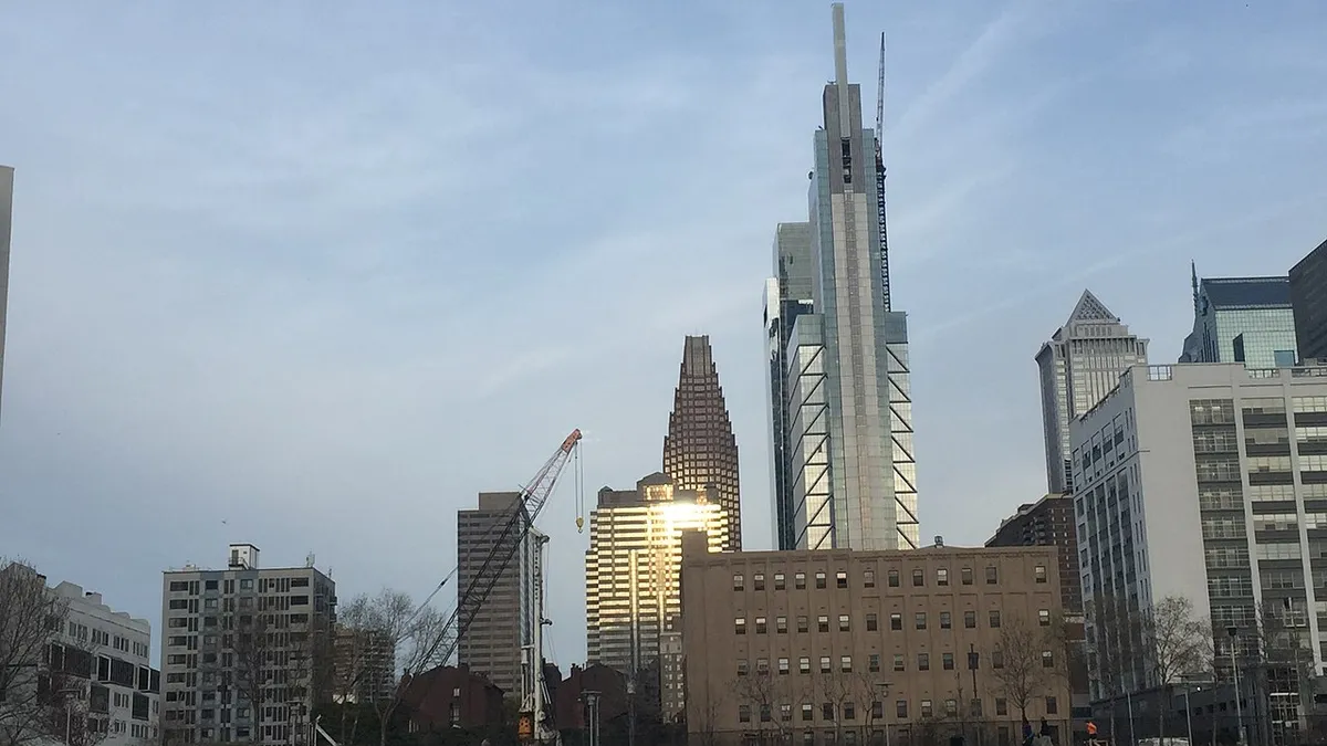 Comcast Technology Center in Philadelphia (April 2018)