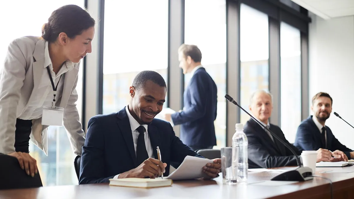 Group of people in a meeting