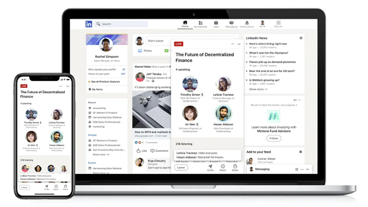 LinkedIn Audio Events