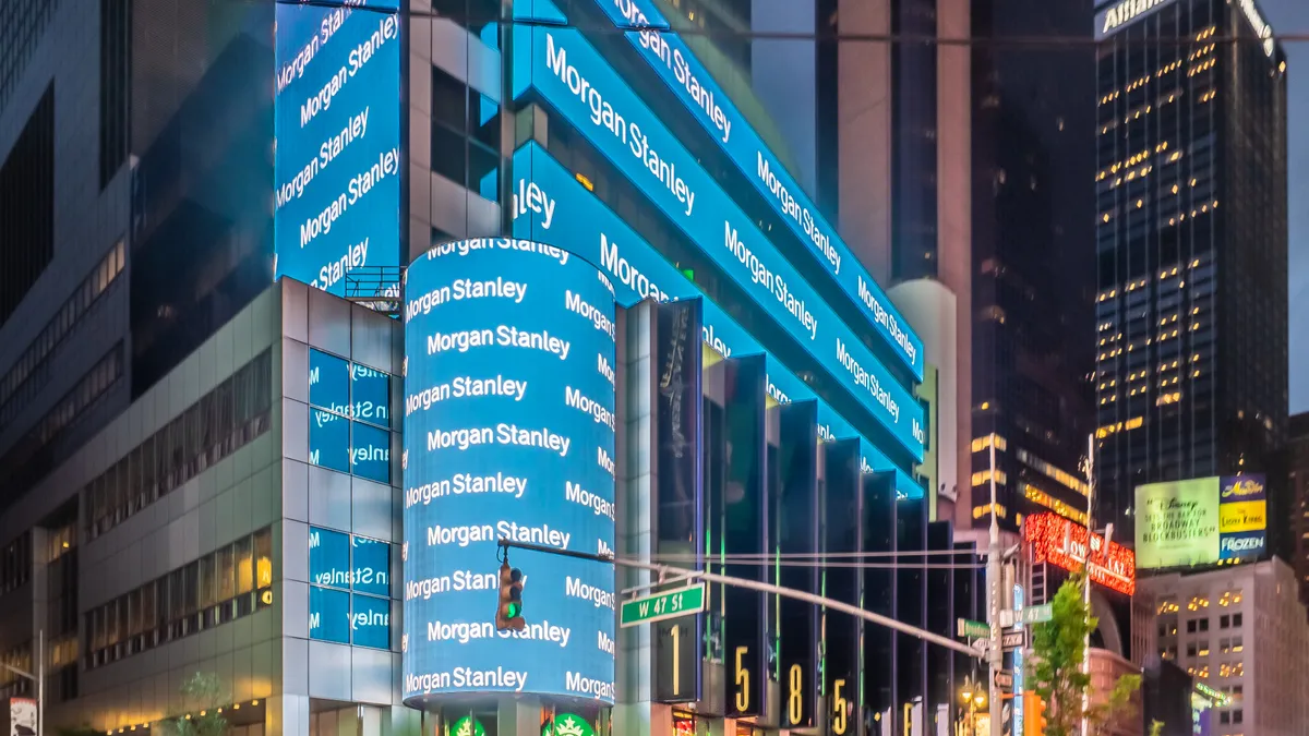 Morgan Stanley headquarters, Times Square, New York