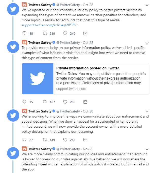 Twitter Has Confirmed it is Testing a Tweetstorm Feature, Has Expanded Testing | Social Media Today
