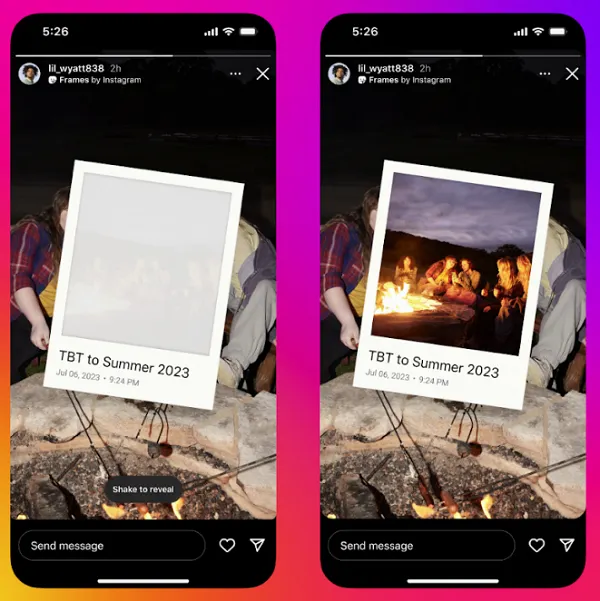 Instagram Coachella frame