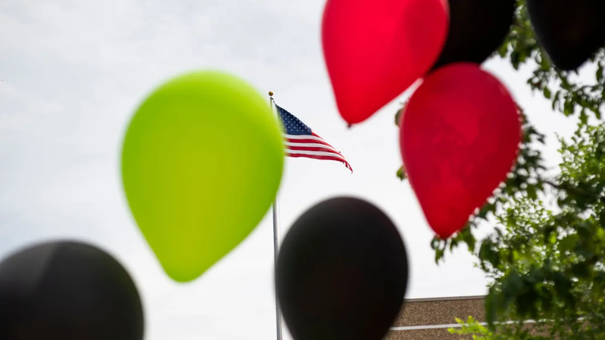 Juneteenth balloons