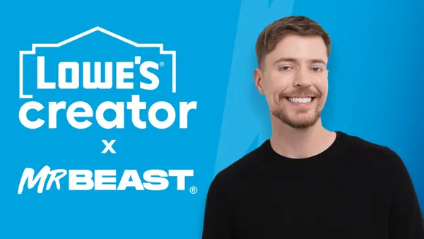 Lowe's and MrBeast team for Creator Network