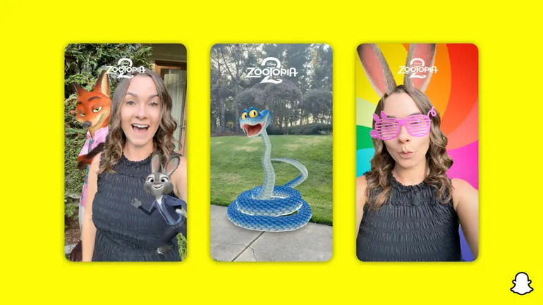 Disney, Snapchat blur the lines between AR and IRL for 'Zootopia 2'