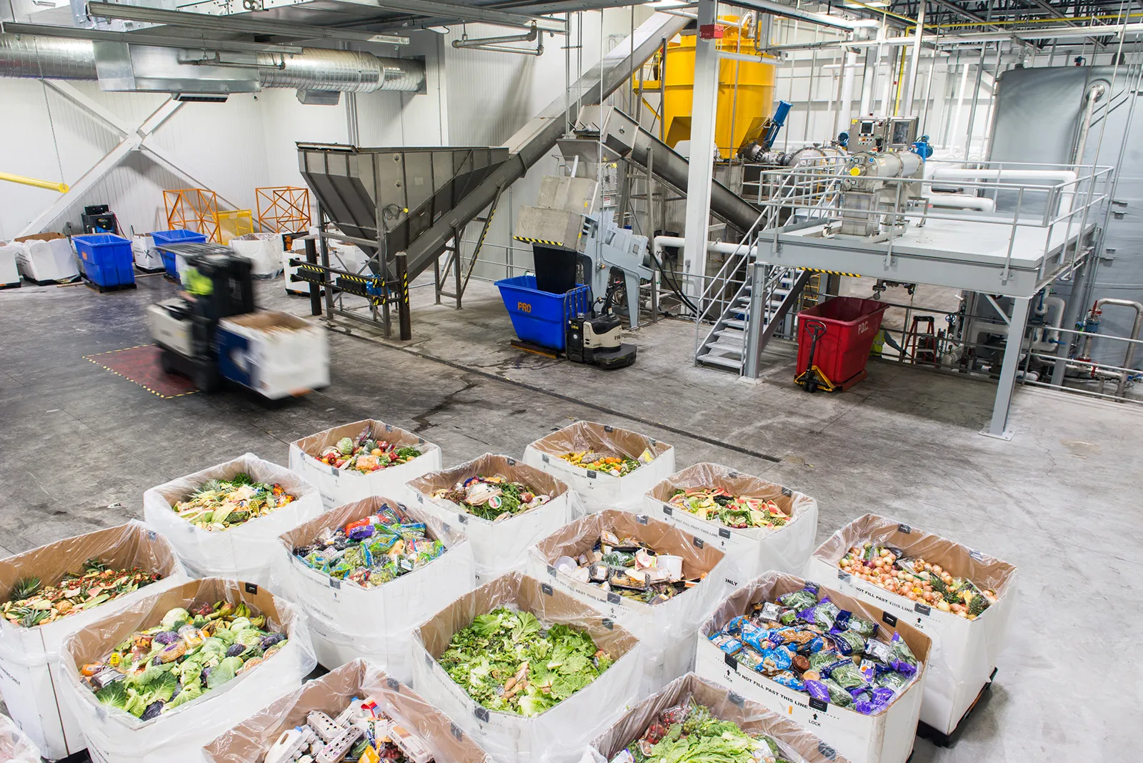 Divert food waste facility