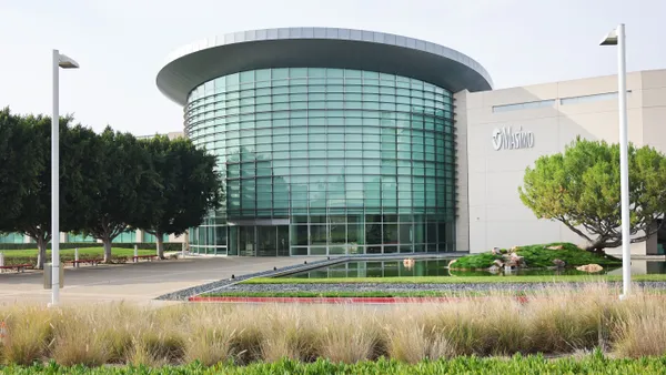 A picture of Masimo's headquarters building.