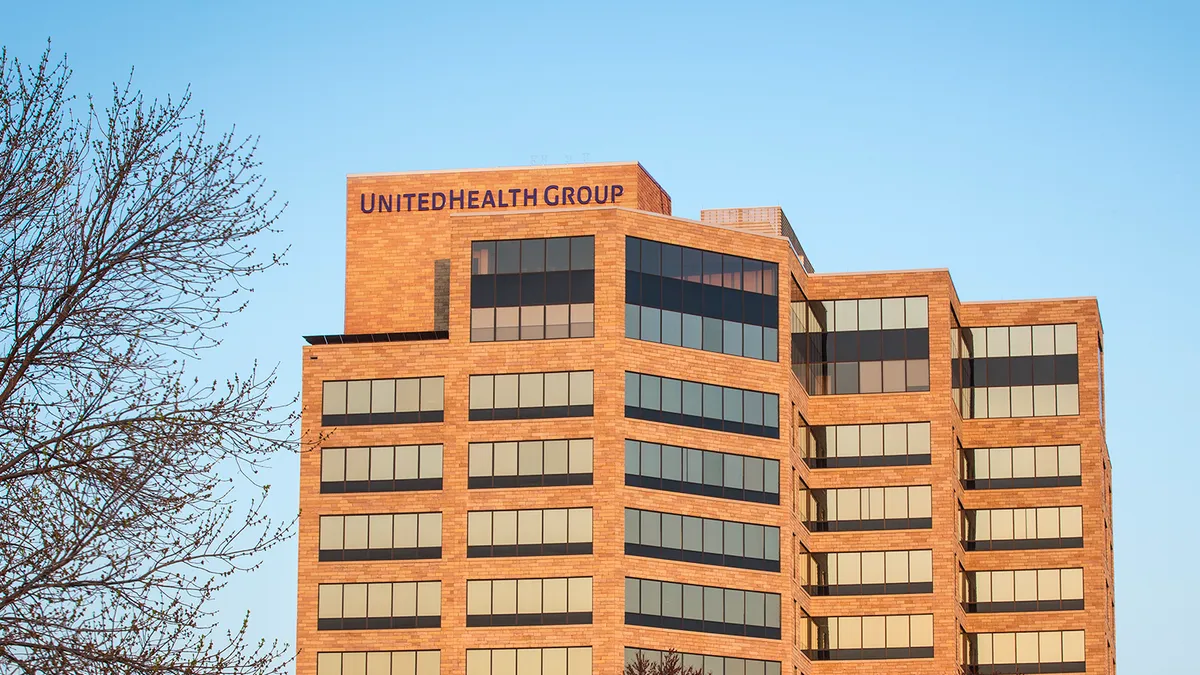 UnitedHealth Group's headquarters building in Minnetonka, Minnesota.