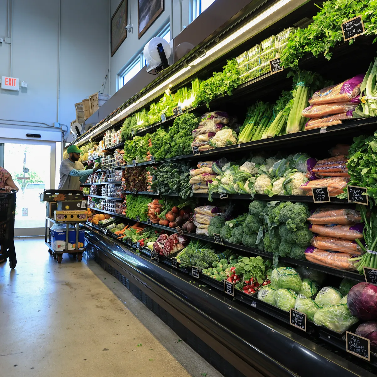 Wholesale prices rise sharply in February, driven by food costs
