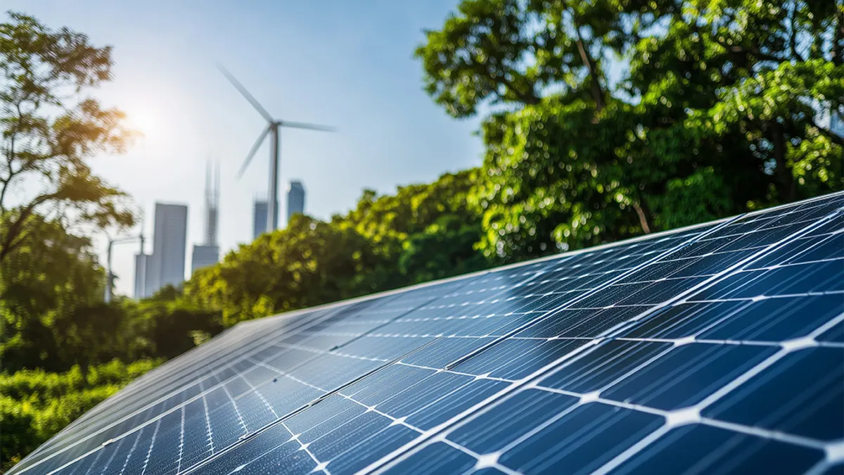 wind and solar power