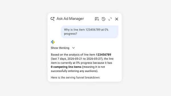 Google adds AI bot to Ad Manager