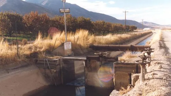 The Strawberry High Line Canal in Utah.