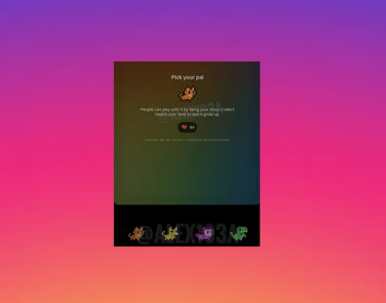 Instagram's Experimenting With Virtual Pets for Stories | Social Media Today