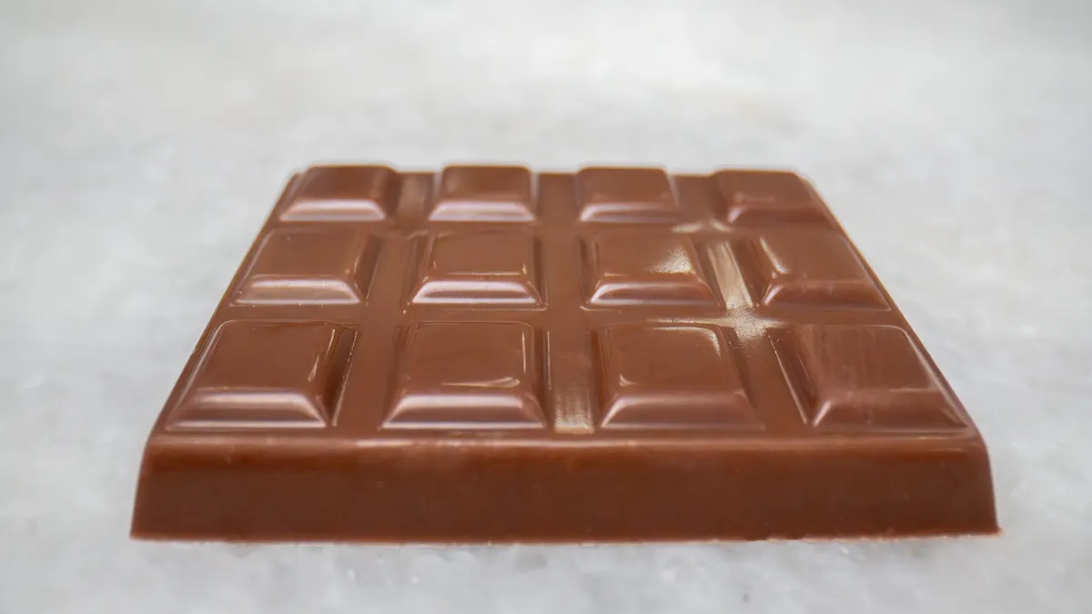 A bar of chocolate from Celleste Bio.