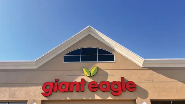 Exterior of a grocery store.