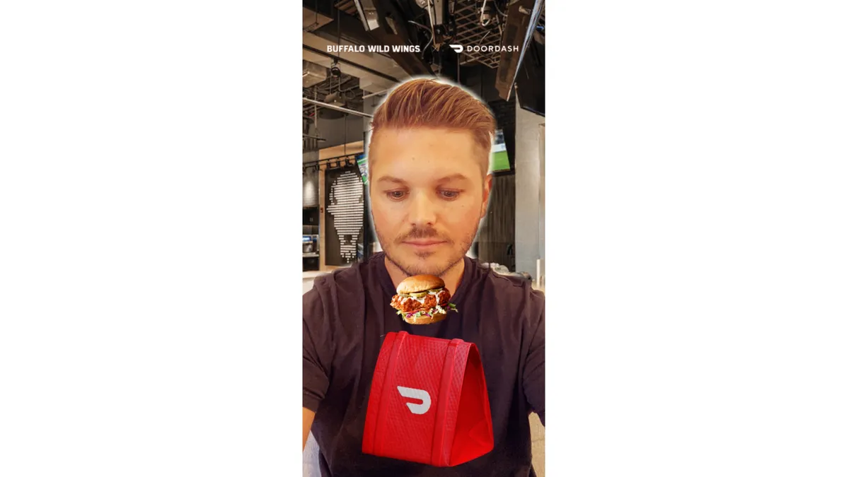 DoorDash immerses Snapchat users in AR restaurants