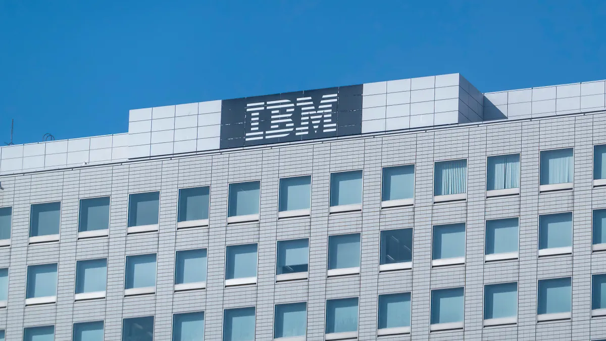 The IBM Hakozaki Facility building in Tama New Town, Tokyo, Japan on Nov 20, 2023.