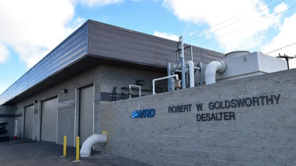 exterior of the Robert W. Goldsworthy Desalter facility