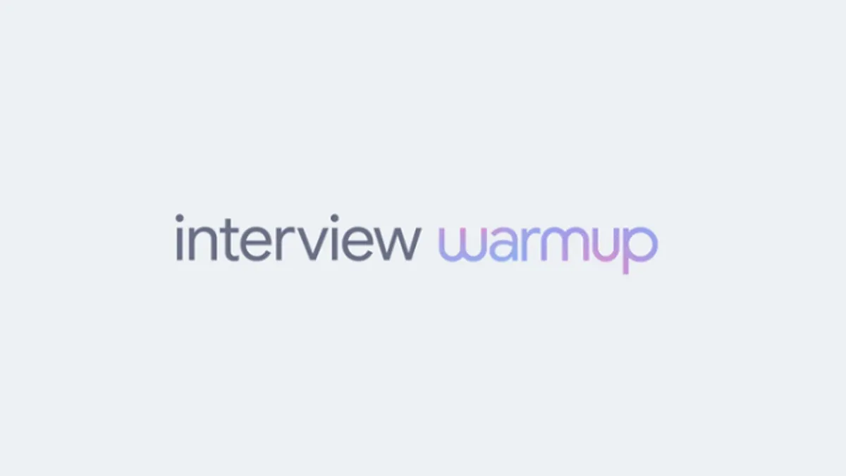 Interview Warmup