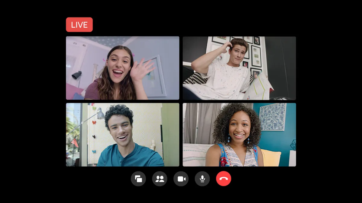 Facebook Rooms live