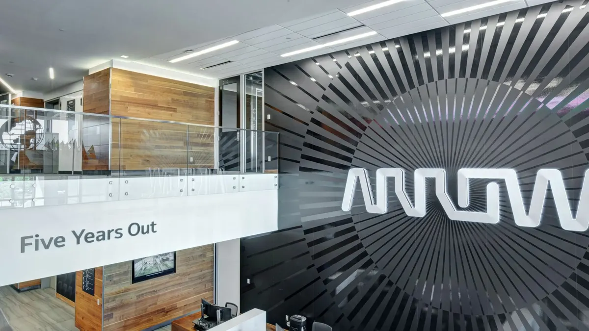 Interior of Arrow building