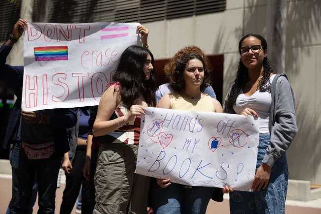 Large shares of banned books feature people of color or are nonfiction, report says