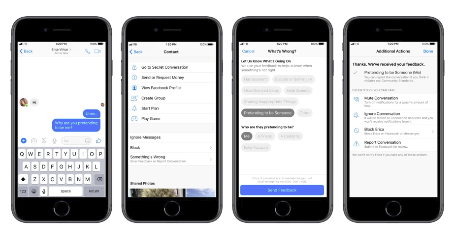 Facebook makes it Easier to Report Concerning Conversations in Messenger | Social Media Today