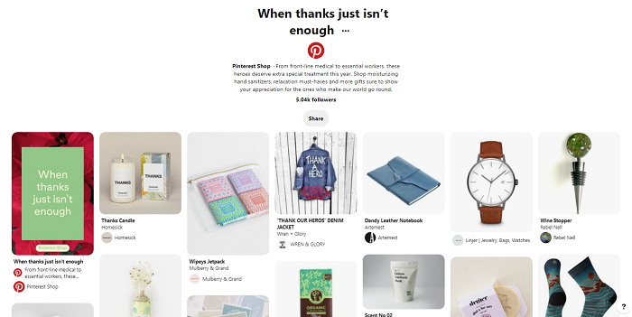 Pinterest gift guide