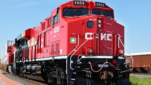 Canadian Pacific Kansas City CPKC train