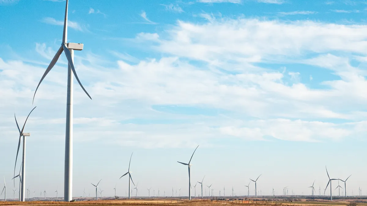 AEP's Traverse wind farm in Oklahoma.