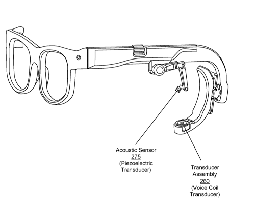 Facebook AR audio patent