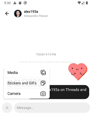 Threads DM updates