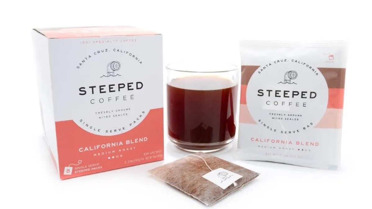 Steeped Coffee, sustainable