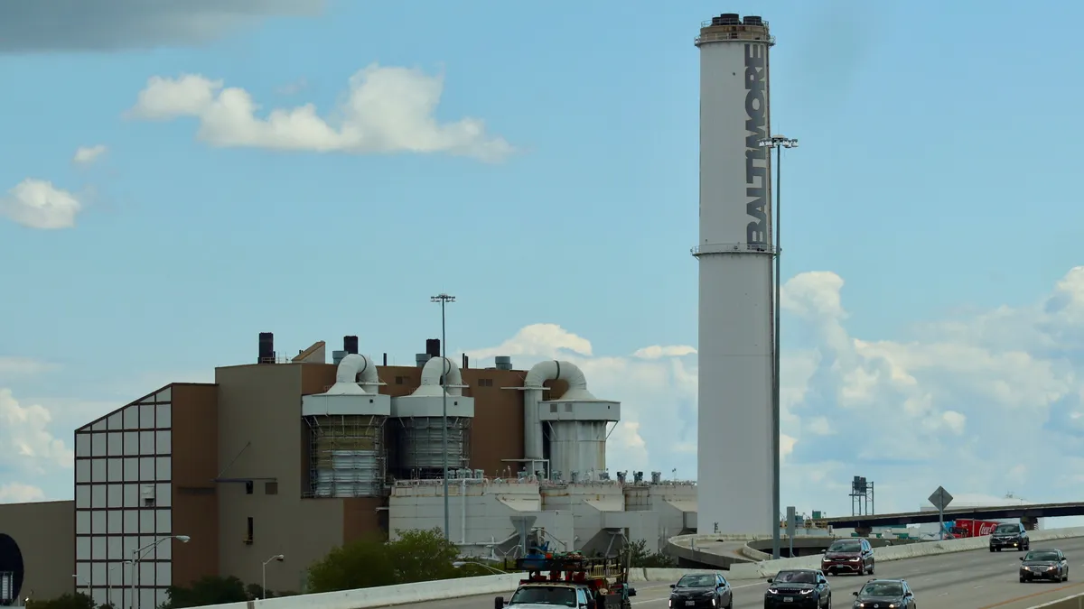 Baltimore incinerator operated by Wheelabrator