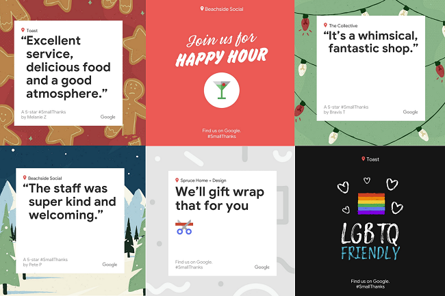 Google business post styles