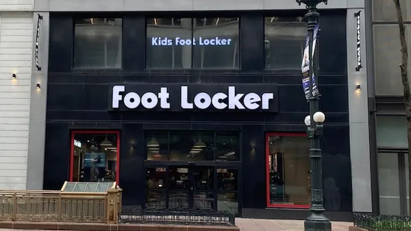 A Foot Locker store in downtown Chicago