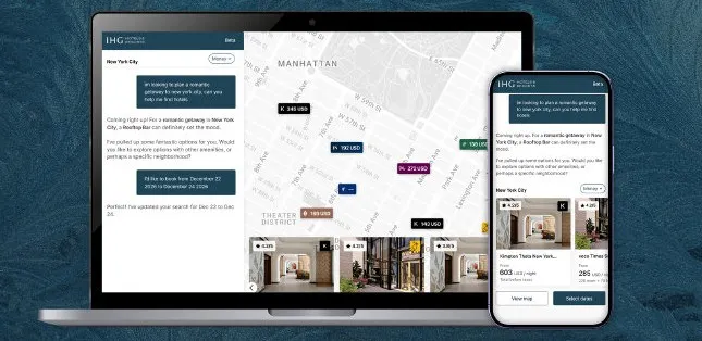 IHG Hotels & Resorts launches AI-powered conversational search tool