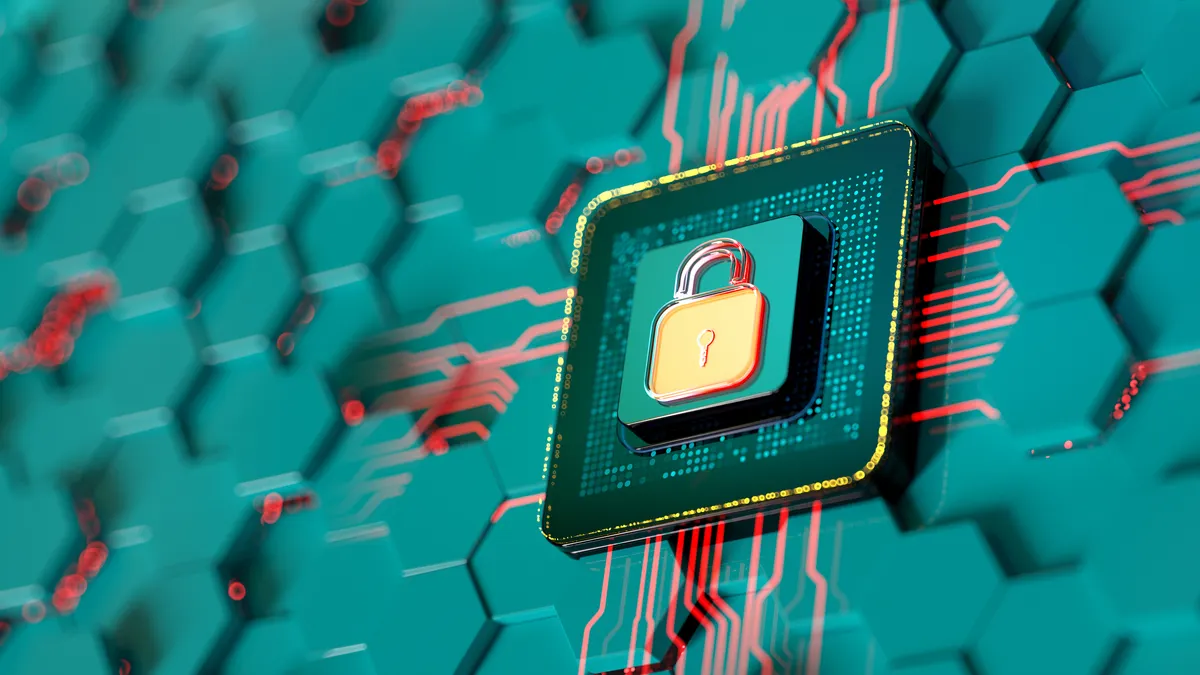 Lock sign on digital cpu