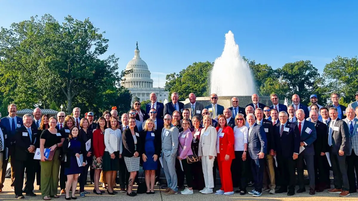 TCA members pose for a picture during their Fall Call on Washington 2024