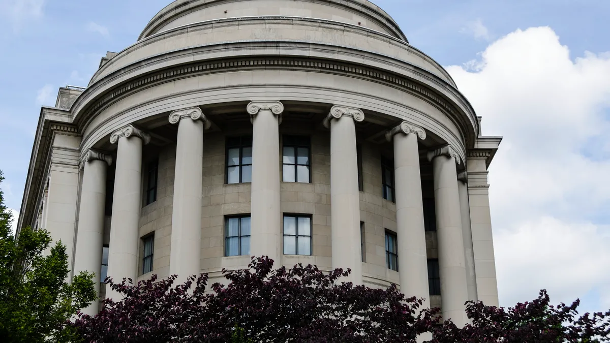 The Federal Trade Commission building.