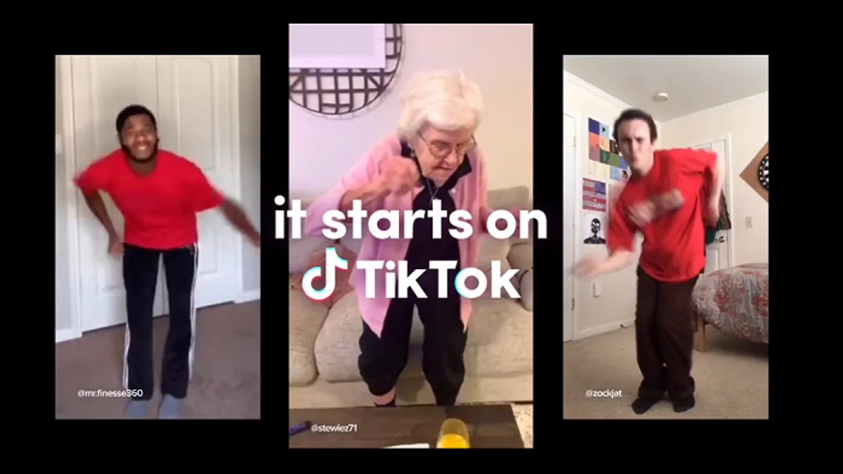 TikTok ad campaign