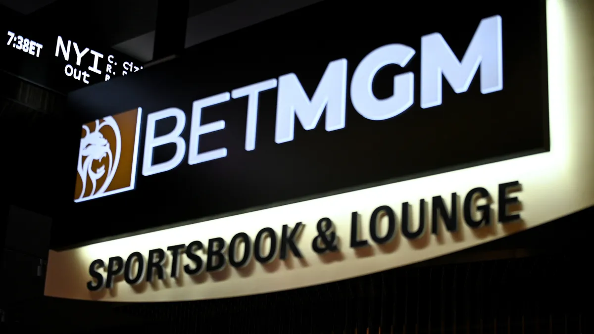 BetMGM signage at MGM National Harbor